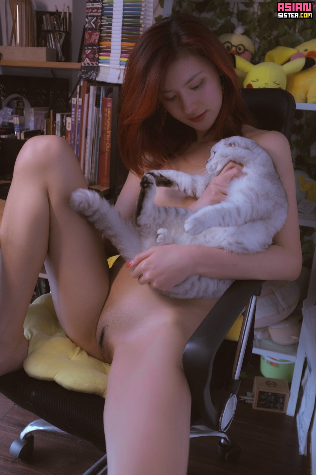 图库-Wanimal – Cat Lover Girl - (42P)